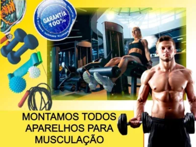 Montador de Estação de Musculação em Bragança Paulista-SP